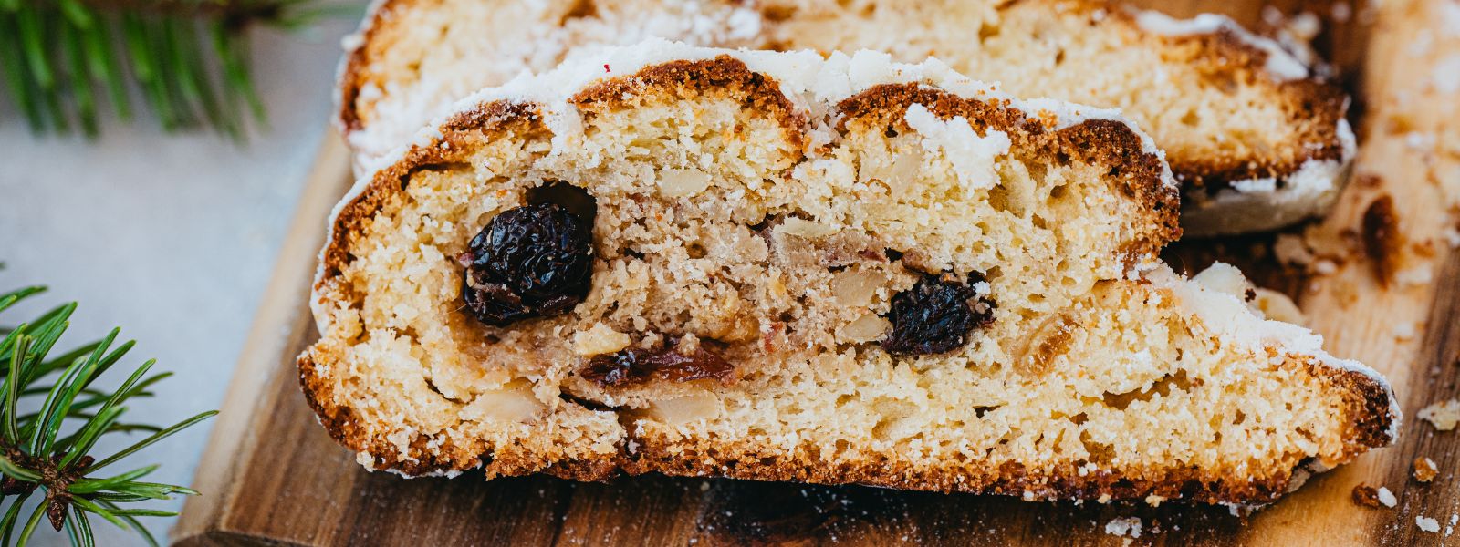 Tvarohová vánoční štola